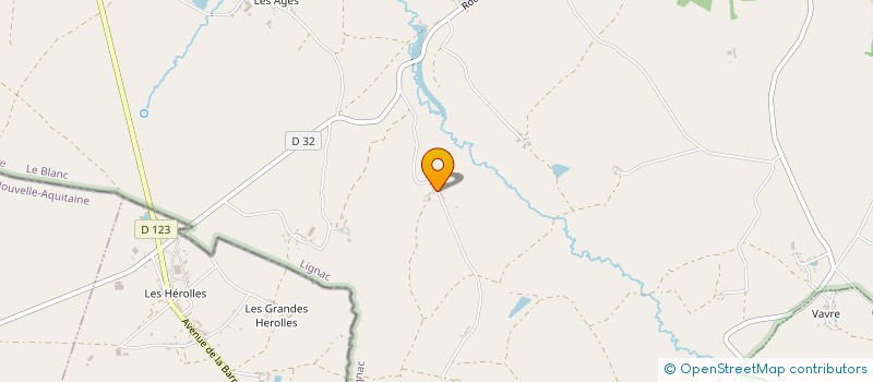 localisation de l'entreprise GAEC DE LA SUIE à SAINT-HILAIRE-SUR-BENAIZE