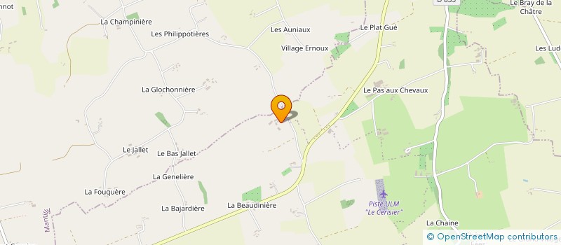 localisation de l'entreprise GAEC DE LA TABERIE à PASSAIS VILLAGES
