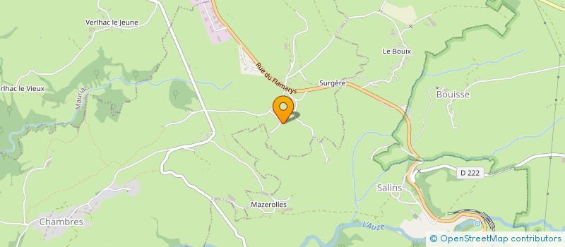 localisation de l'entreprise GAEC DE LA TEULIERE à LE VIGEAN