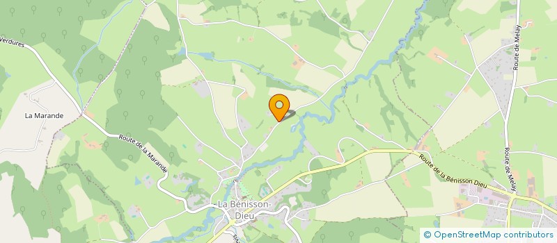 localisation de l'entreprise GAEC DE LA TEYSONNE  BRIENNON