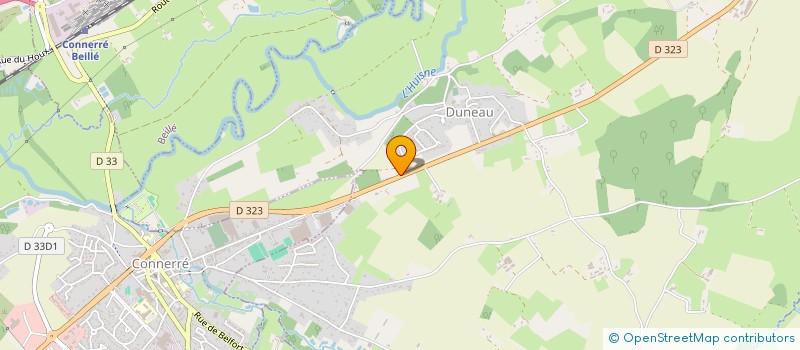 localisation de l'entreprise GAEC DE LA TOUCHE à THORIGNE-SUR-DUE