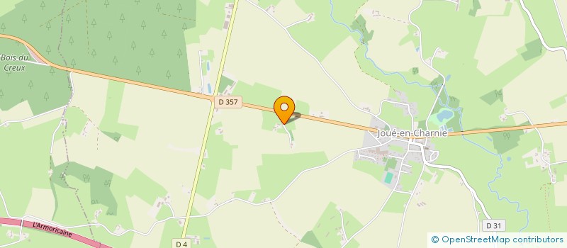 localisation de l'entreprise GAEC DE LA TOUCHE  EPINEU-LE-CHEVREUIL