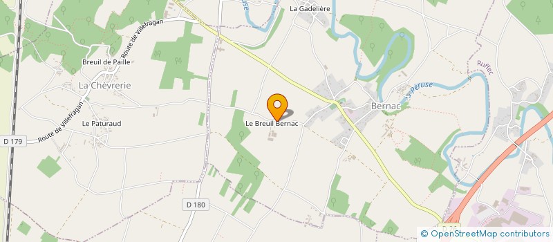 localisation de l'entreprise GAEC DE LA TOUR à BERNAC
