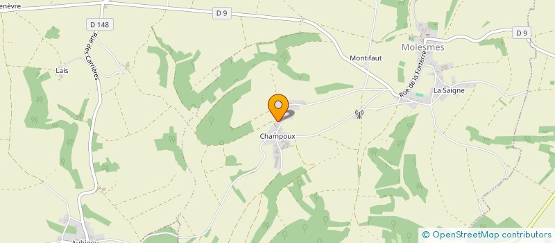 localisation de l'entreprise GAEC DE LA TOUR à LES HAUTS DE FORTERRE