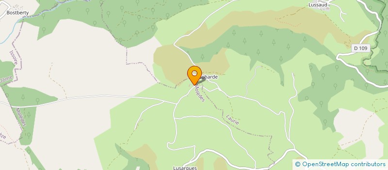 localisation de l'entreprise GAEC DE LA TOUR AUX VENTS à LAURIE