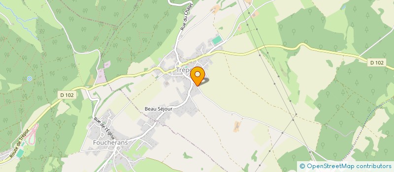 localisation de l'entreprise GAEC DE LA TOUVIERE à TREPOT