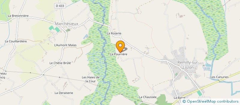 localisation de l'entreprise GAEC DE LA TROURIE à THEREVAL
