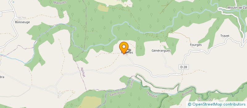 localisation de l'entreprise GAEC DE LA VALETTE à APCHAT