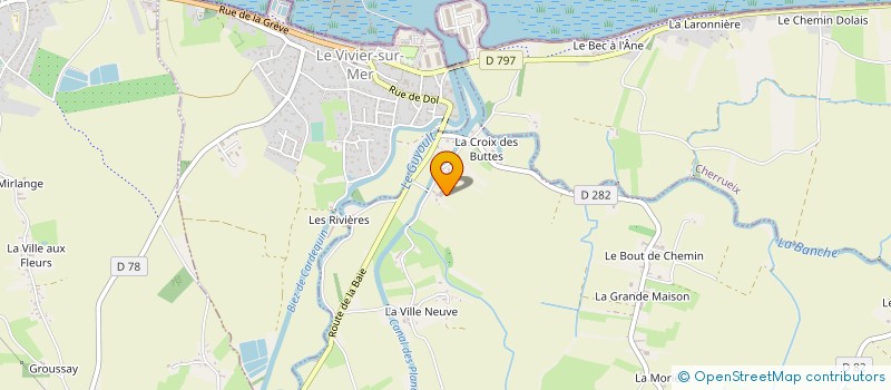 localisation de l'entreprise GAEC DE LA VALLEE à EPINIAC