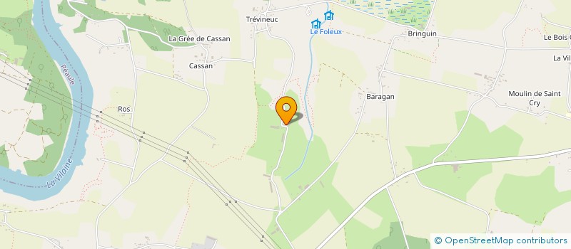 localisation de l'entreprise GAEC DE LA VALLEE à NIVILLAC