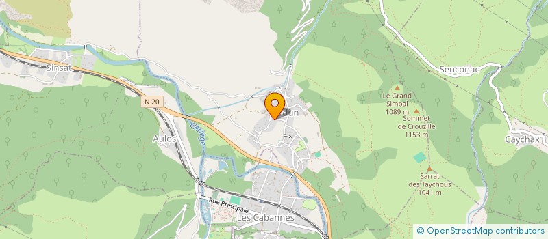 localisation de l'entreprise GAEC DE LA VALLEE DE BEILLE à VERDUN