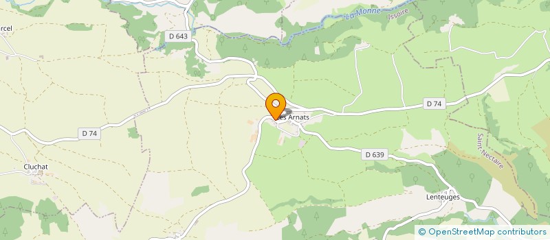 localisation de l'entreprise GAEC DE LA VALLEE DE L AVENIR à SAINT-NECTAIRE