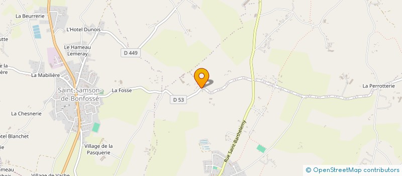 localisation de l'entreprise GAEC DE LA VALLEE DE PUTANGES  BOURGVALLEES