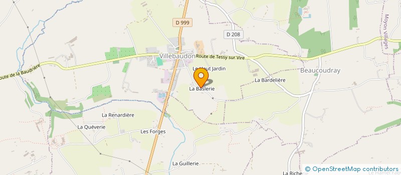 localisation de l'entreprise GAEC DE LA VALLEE VERTE à MONTABOT