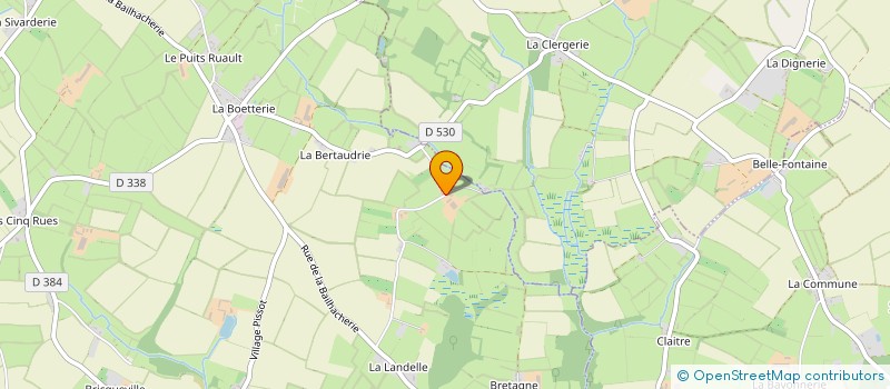 localisation de l'entreprise GAEC DE LA VAUFRERIE à VESLY