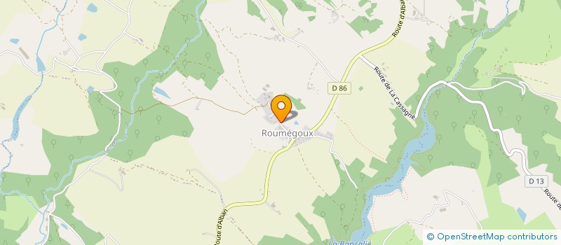 localisation de l'entreprise GAEC DE LA VIAULE à LOMBERS