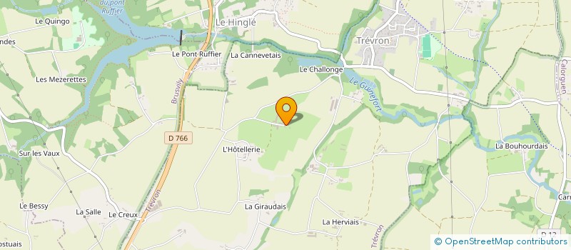localisation de l'entreprise GAEC DE LA VILLE GARNIER à TREVRON