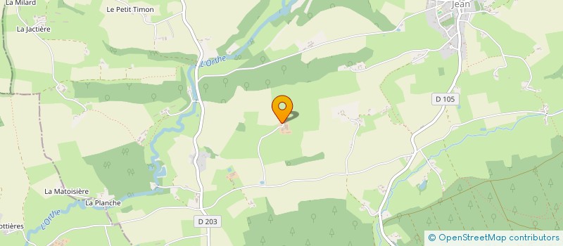 localisation de l'entreprise GAEC DE LA VOIE  MONT-SAINT-JEAN