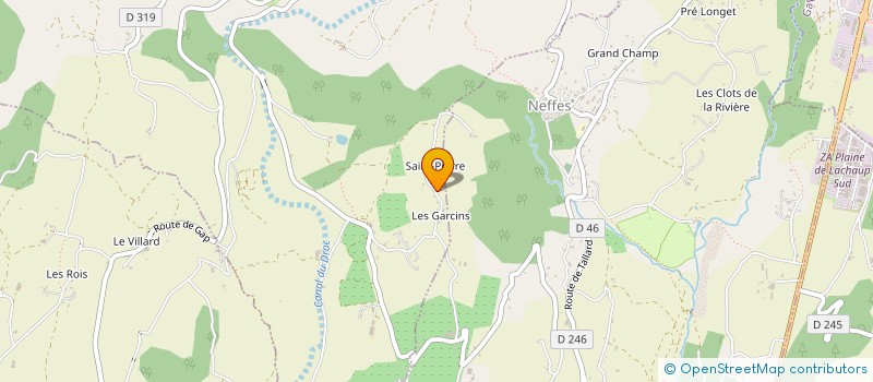 localisation de l'entreprise GAEC DE LA YASSE J T  GAP