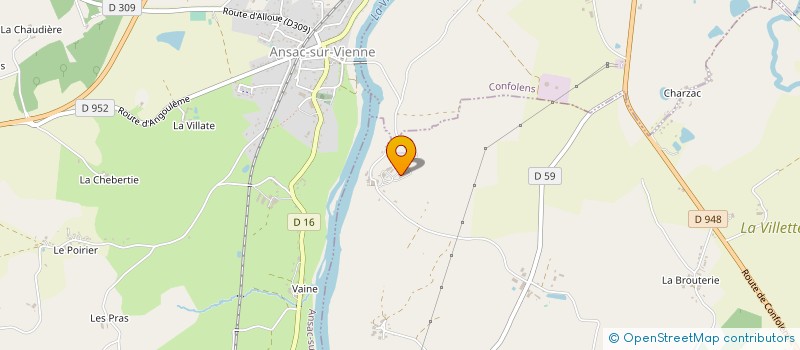 localisation de l'entreprise GAEC DE LABROUSSE à SAINT-MAURICE-DES-LIONS