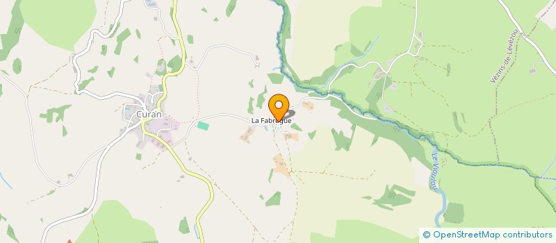 localisation de l'entreprise GAEC DE LAFABREGUE  CURAN