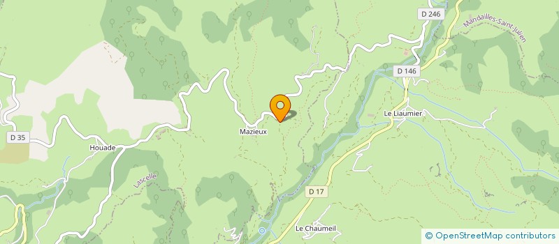 localisation de l'entreprise GAEC DE LAGARDE à LASCELLE