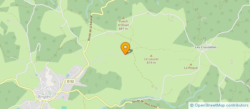 localisation de l'entreprise GAEC DE LAMARQUE à ANGLES
