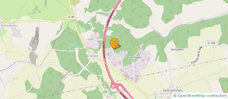 localisation de l'entreprise GAEC DE LAMAYOU  MILLAU