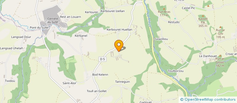 localisation de l'entreprise GAEC DE LANLAY à PLESIDY