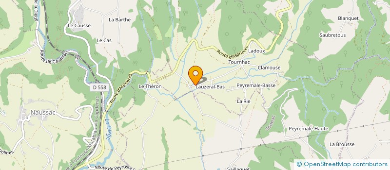 localisation de l'entreprise GAEC DE LARIE à SONNAC