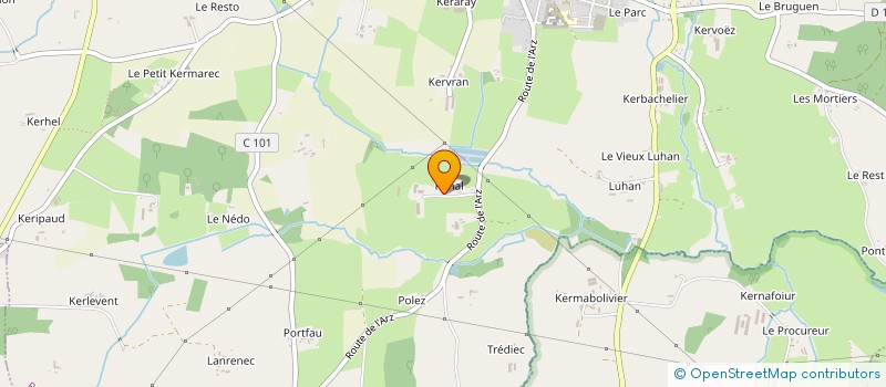 localisation de l'entreprise GAEC DE LARZ à PLAUDREN