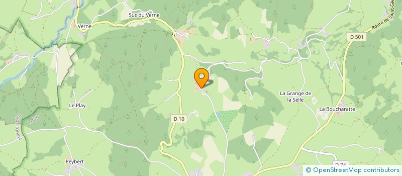 localisation de l'entreprise GAEC DE LAUTARET à MARLHES