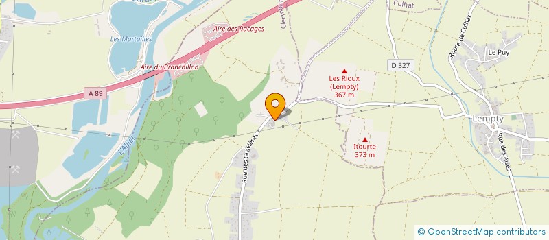 localisation de l'entreprise GAEC DE LAYAT à BEAUREGARD-L EVEQUE