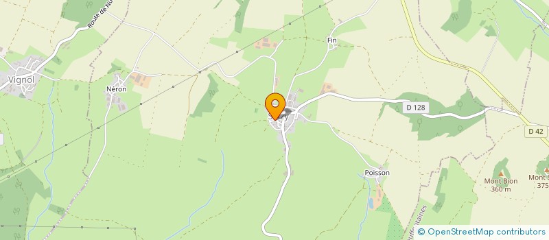 localisation de l'entreprise GAEC DE LIGNY à SAIZY