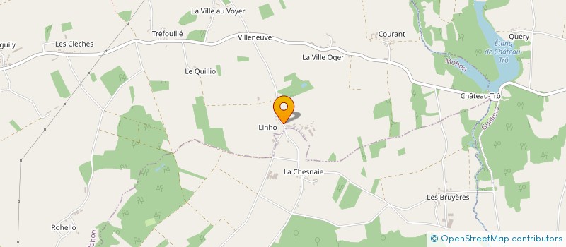 localisation de l'entreprise GAEC DE LINHO  MOHON