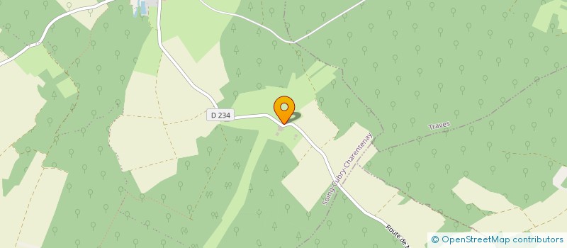 localisation de l'entreprise GAEC DE LISEY  SOING-CUBRY-CHARENTENAY