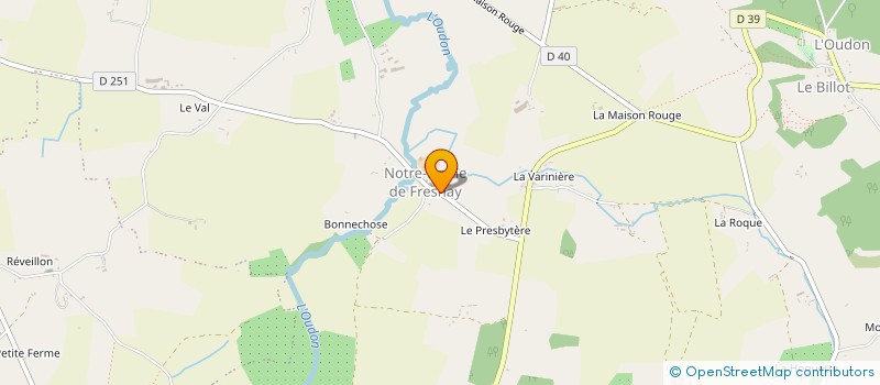 localisation de l'entreprise GAEC DE LIVET à SAINT-PIERRE-EN-AUGE