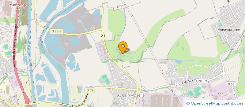 localisation de l'entreprise GAEC DE LOGNE  RURANGE-LES-THIONVILLE