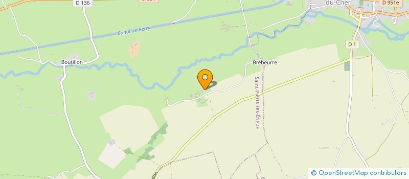 localisation de l'entreprise GAEC DE LYREE  SAINT-PIERRE-LES-ETIEUX