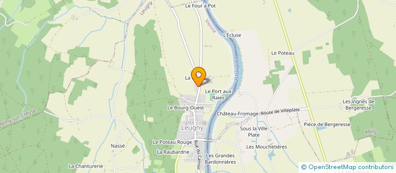 localisation de l'entreprise GAEC DE MAISON VIEILLE à DANGE-SAINT-ROMAIN