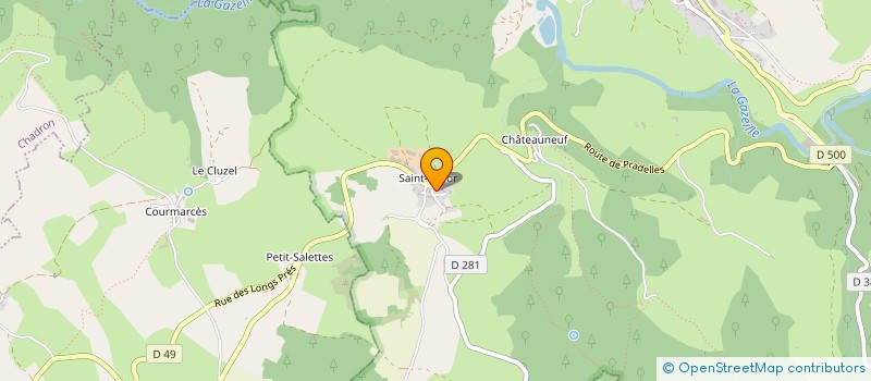 localisation de l'entreprise GAEC DE MALAVAL à LE MONASTIER-SUR-GAZEILLE