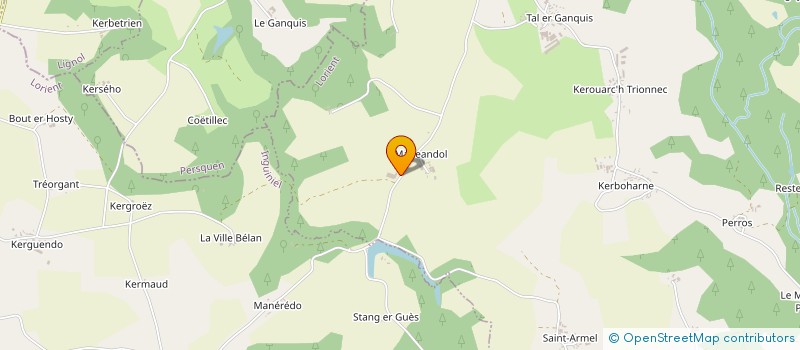 localisation de l'entreprise GAEC DE MANEANDOL à BUBRY