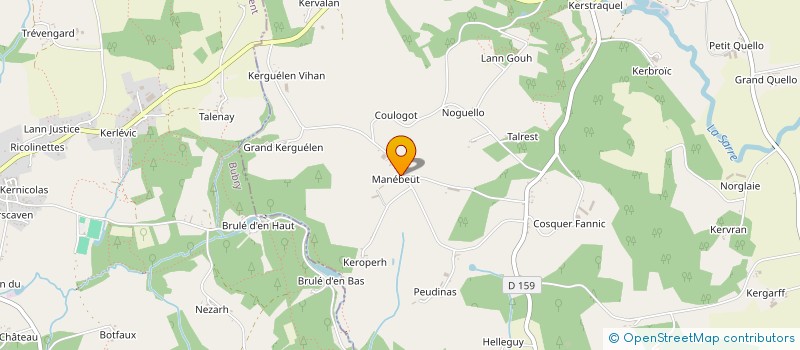 localisation de l'entreprise GAEC DE MANEBEUT à MELRAND