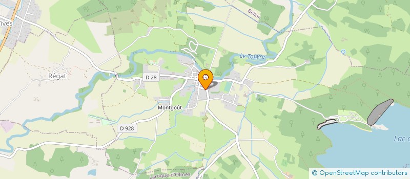 localisation de l'entreprise GAEC DE MATHIL à LERAN