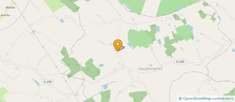 localisation de l'entreprise GAEC DE MAUBOURGUET  HAUTESVIGNES