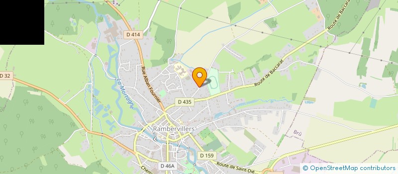 localisation de l'entreprise GAEC DE METENDAL à RAMBERVILLERS