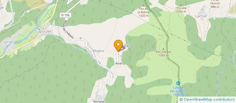 localisation de l'entreprise GAEC DE MIGLOS à MIGLOS