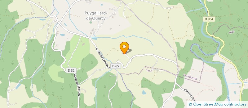 localisation de l'entreprise GAEC DE MIRANDE  VAISSAC