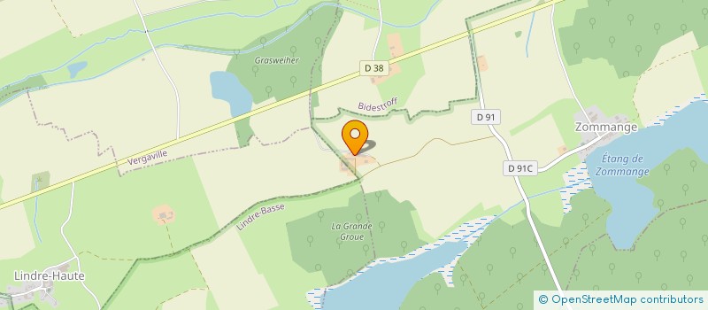 localisation de l'entreprise GAEC DE MOLMERY  ZOMMANGE