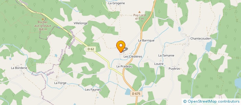 localisation de l'entreprise GAEC DE MONDESIR à VAL-D'OIRE-ET-GARTEMPE